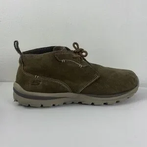 Skechers | Shoes | Skechers Mens Brown Suede Chukka Boots  display picture 1
